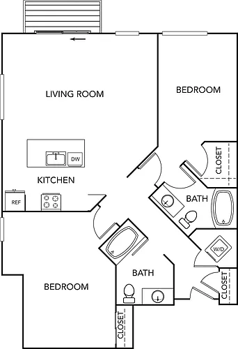 Floor plan Lincoln D4