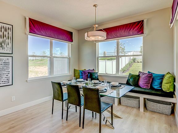 Cozy dining area