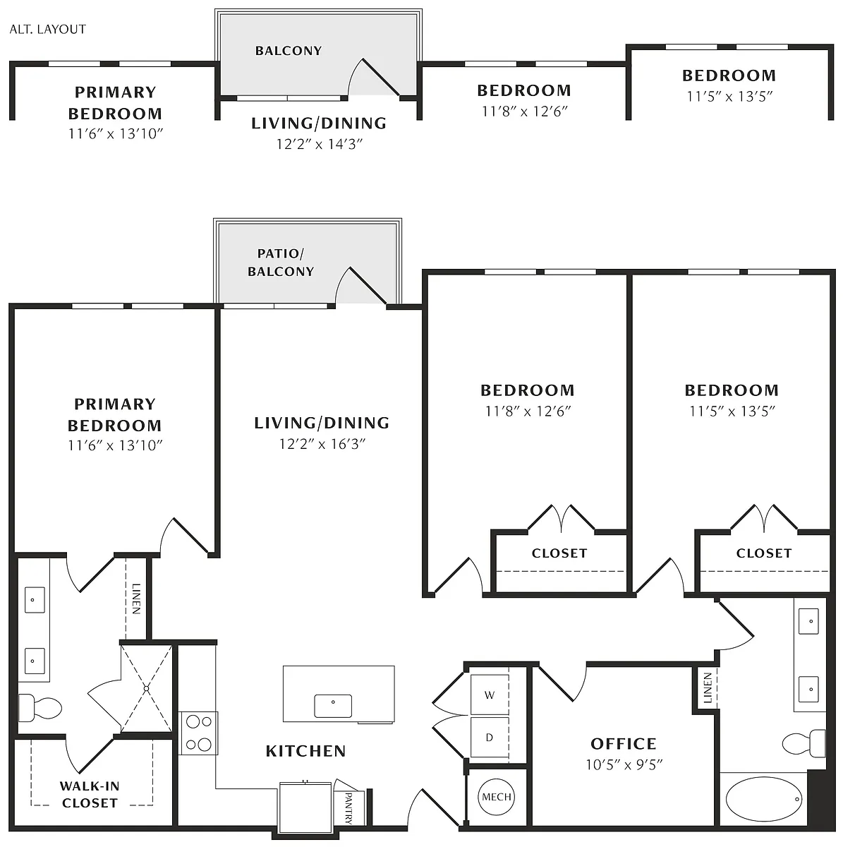 Floor plan C1