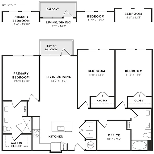 Floor plan C1