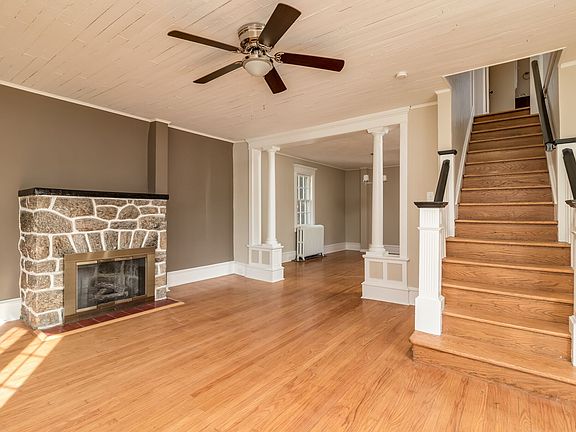 Living Room and Fireplace