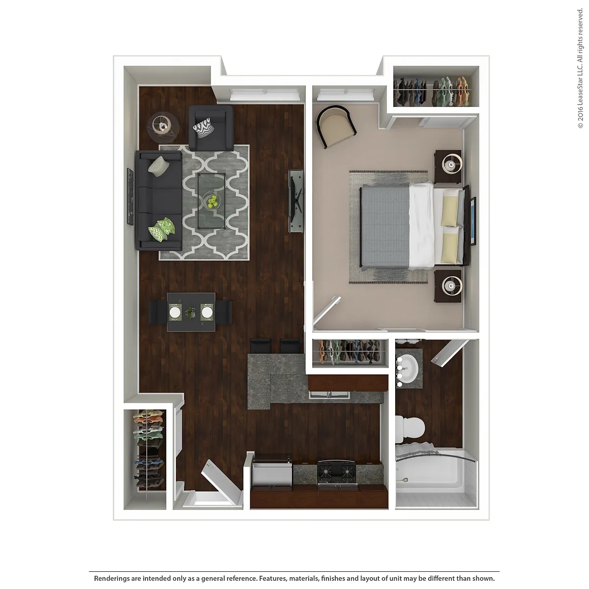 Floor plan 1x1M
