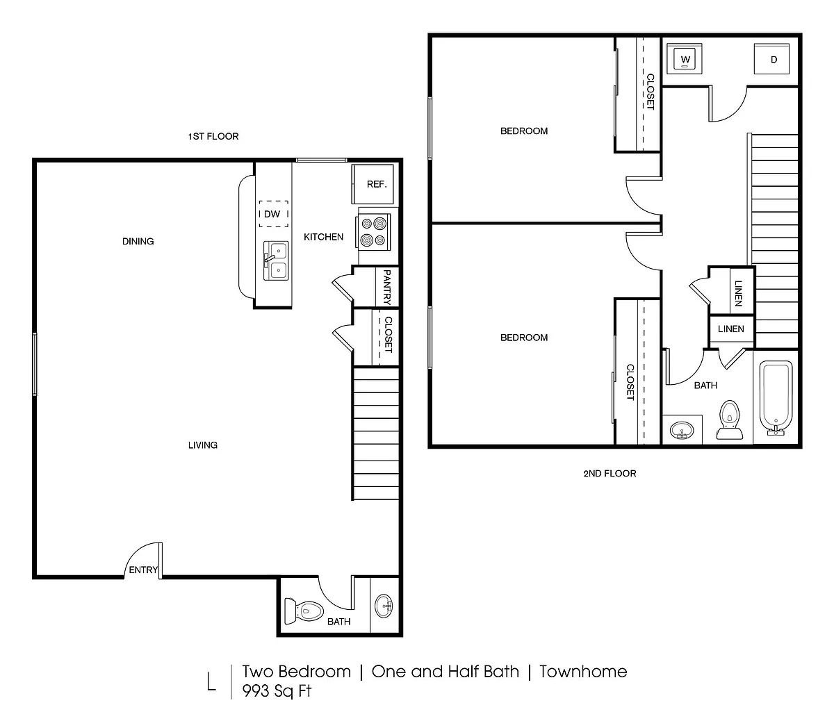 Floor plan L (TH)