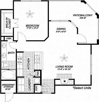 Floor plan A2