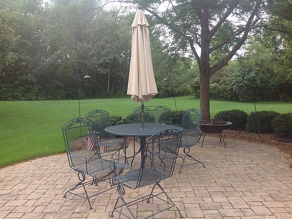 Brick patio