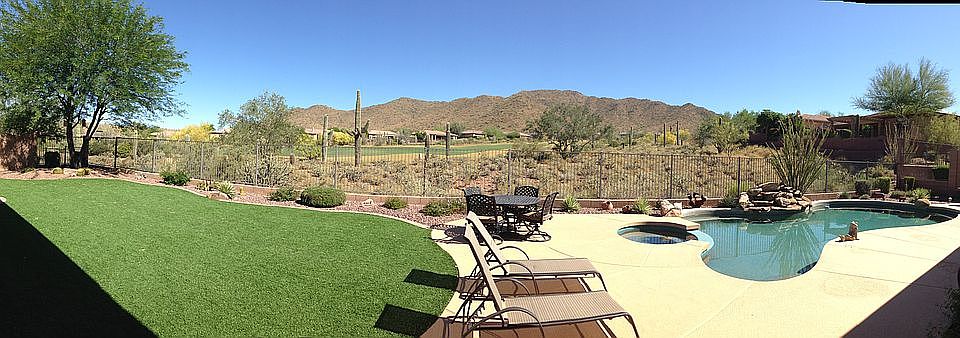 Backyard with View