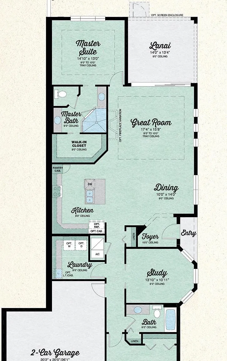 2 bed, 1768 sqft, $2,950 — Photo 2