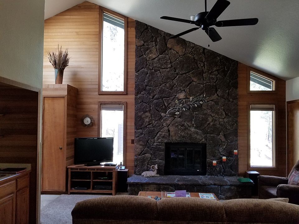 Stone Fireplace