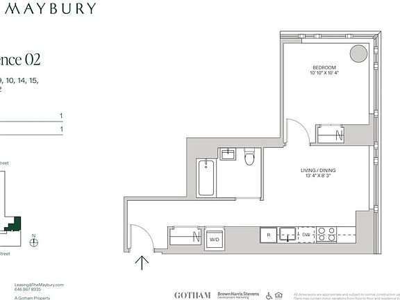2nd image of 550 10th Ave #2102