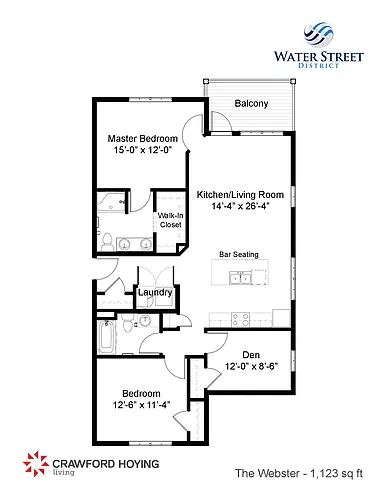 Floor plan Webster