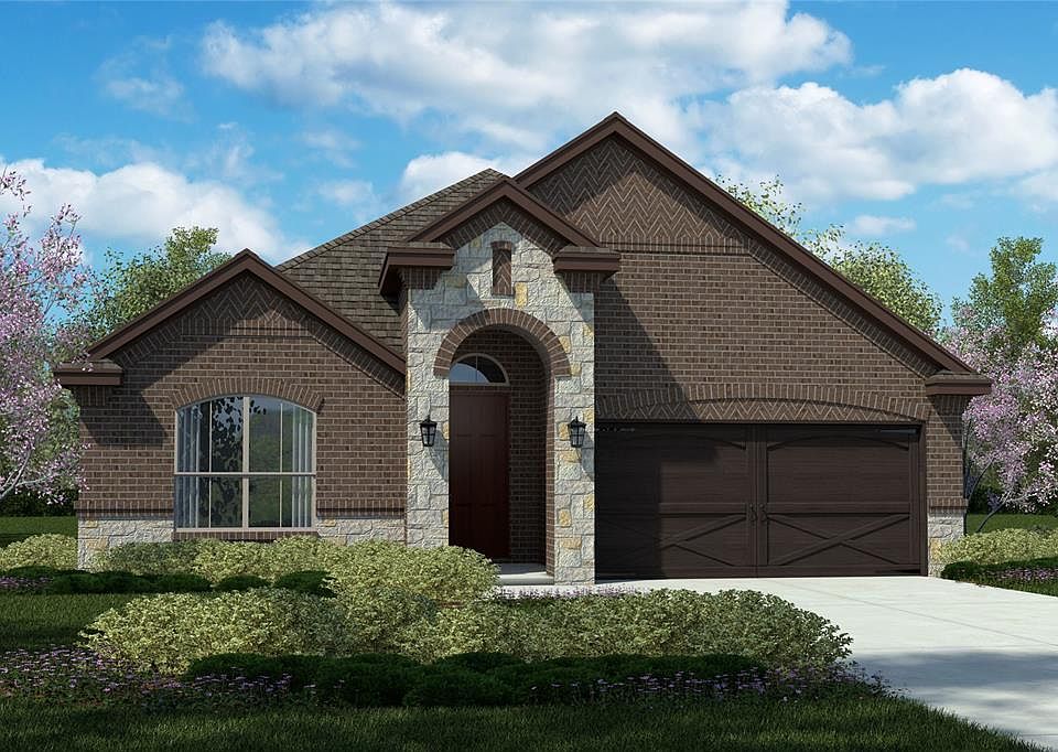 D.R. Horton's - The Holly floorplan - Elevation Y. All photos shown here may not depict the specified home & features included are for illustration purposes only.