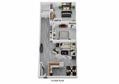 Floor plan 2 Bedroom