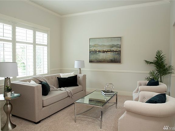 Natural light fills through the house