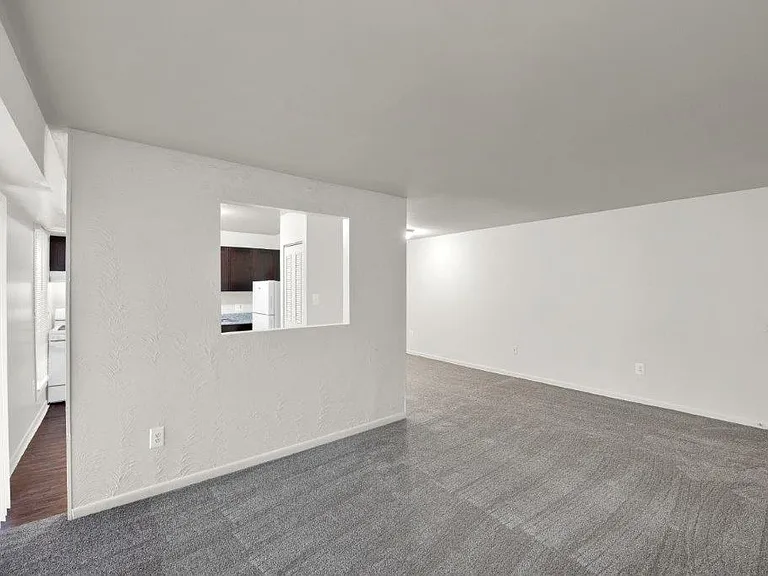 Kitchen With Pass Through Window