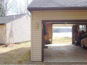 Garage doors on both sides