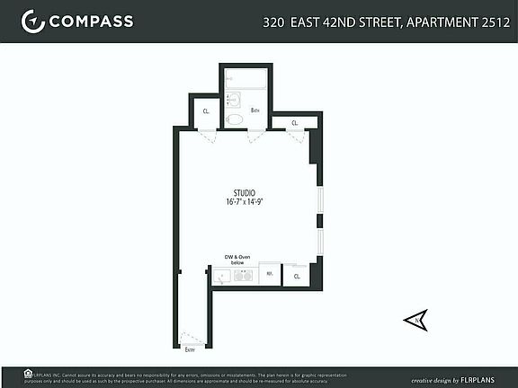 2nd image of 320 E 42nd St APT 2512
