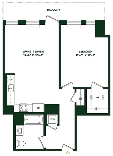 Floor plan A11E