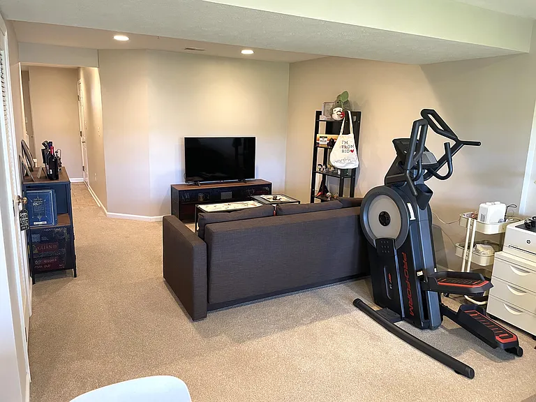Entry level space is great for an extra hang out spot, playroom and/or office