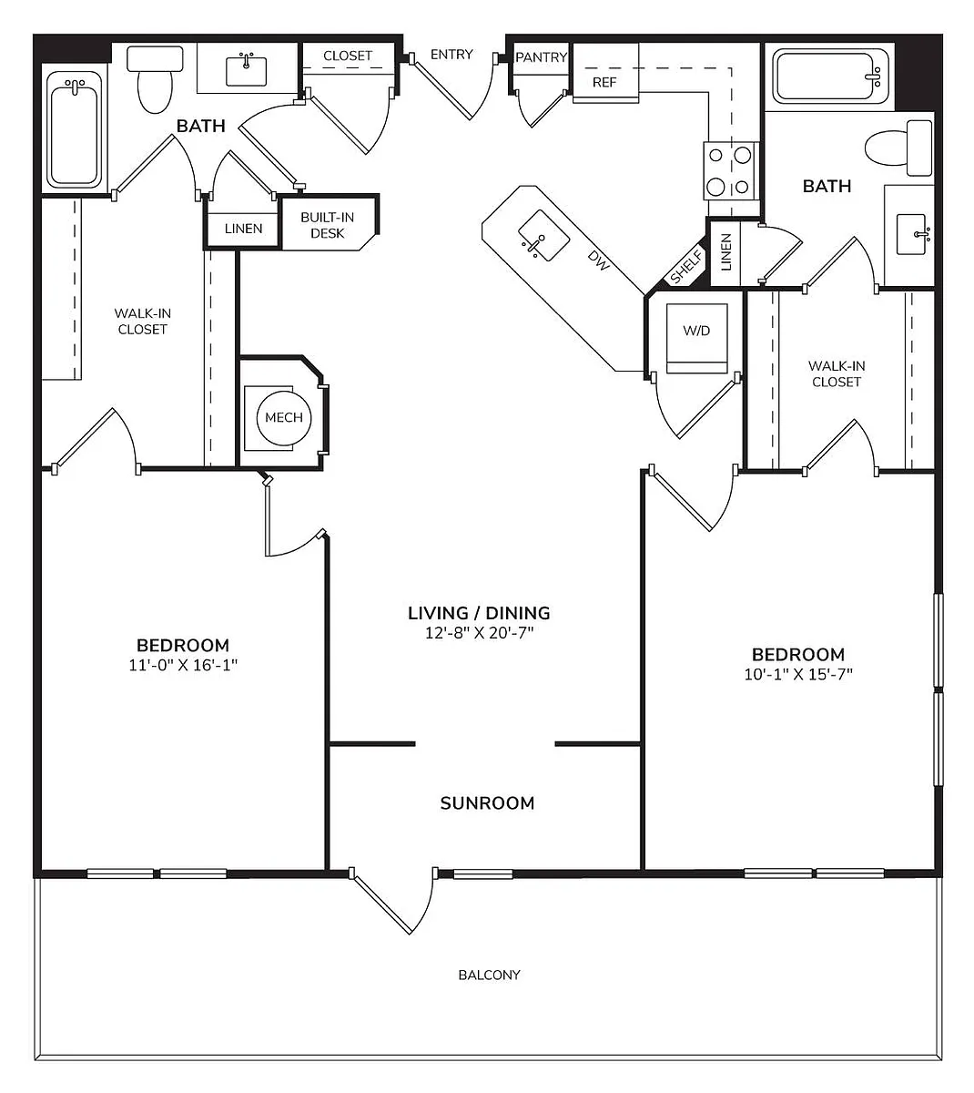 Floor plan B23