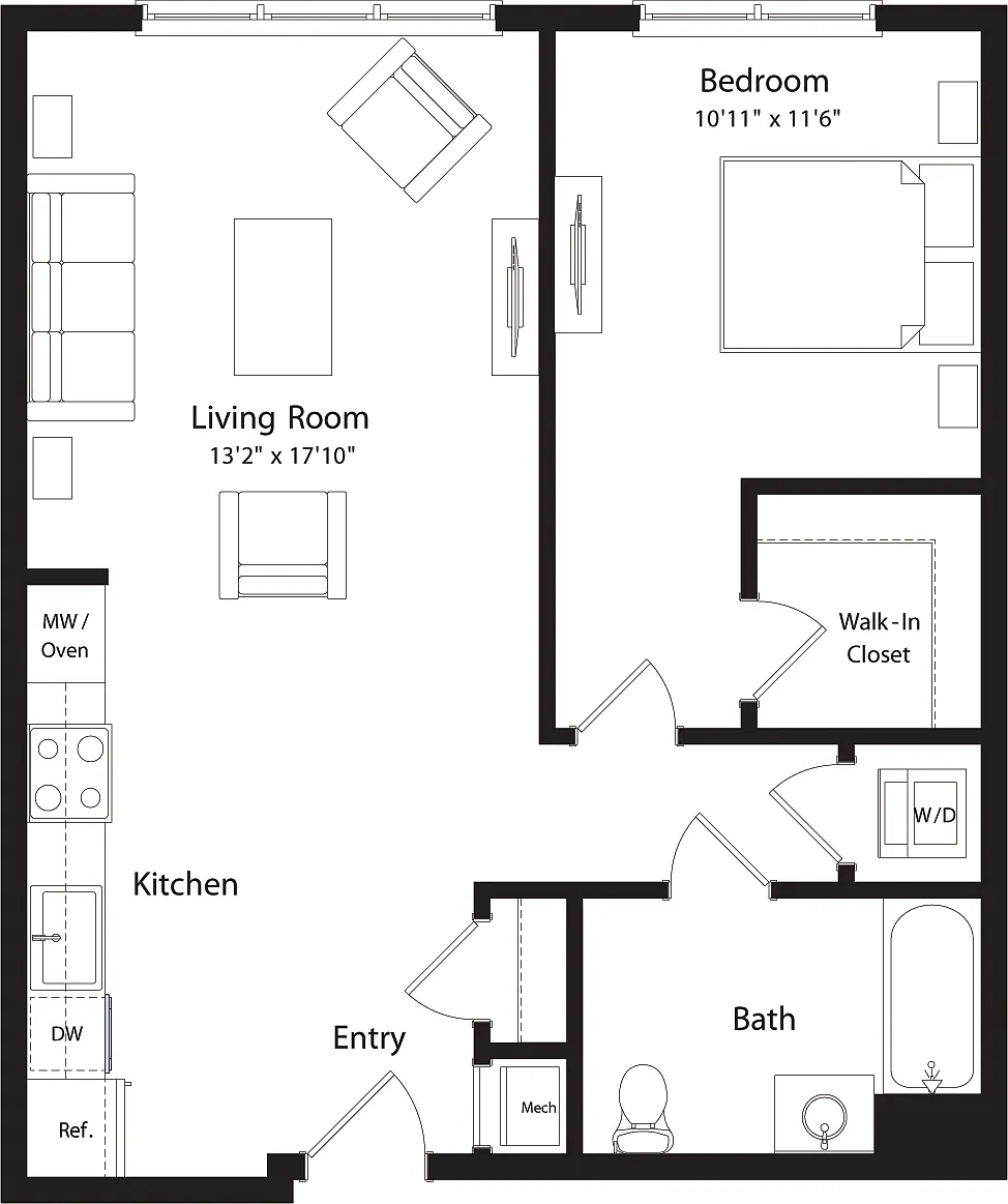 Floor plan A2-G2