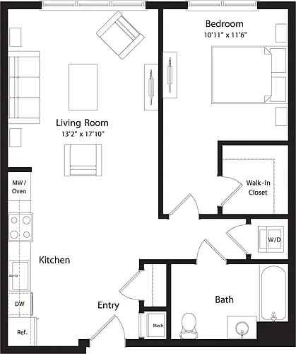 Floor plan A2-G2