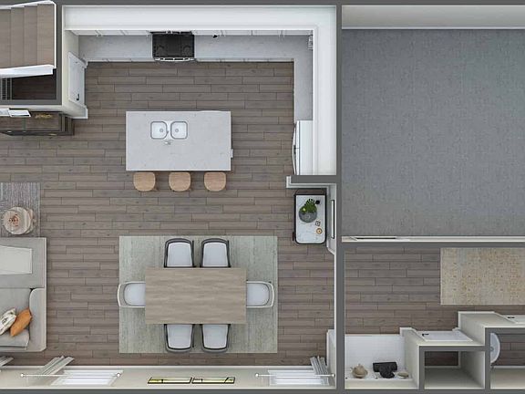 Pergola at Farmington Plan 3 First Floor