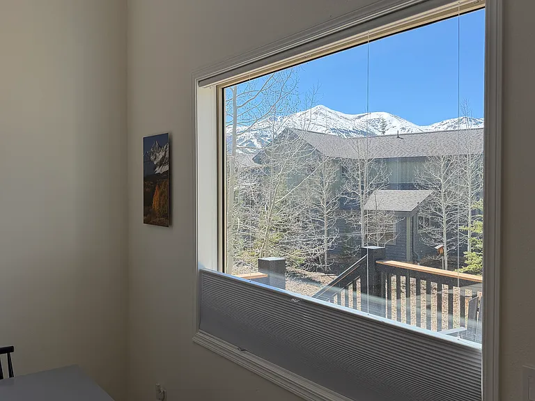 Imperial views from dining area