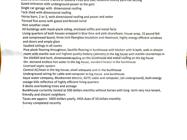 870 Sand Hills Rd, Red Rock, TX 78662