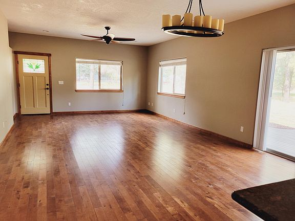Living room and Dining room open floor plan.