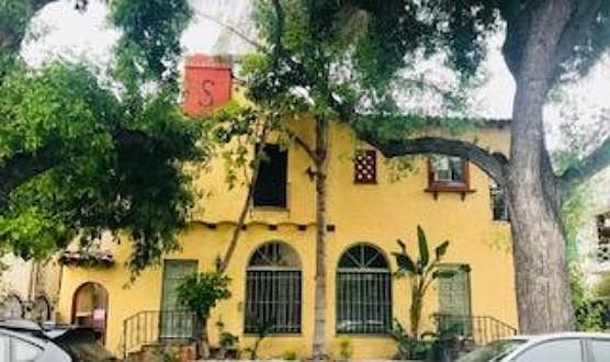 Vintage Spanish bldg