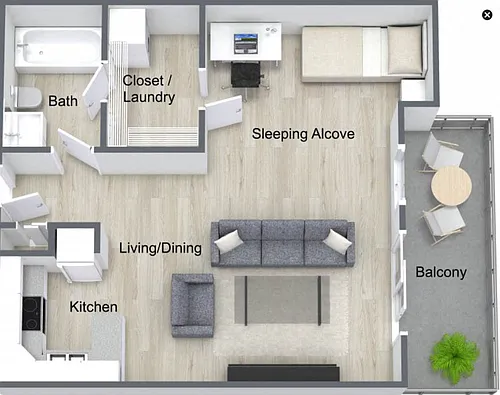 Floor plan Willow (S)