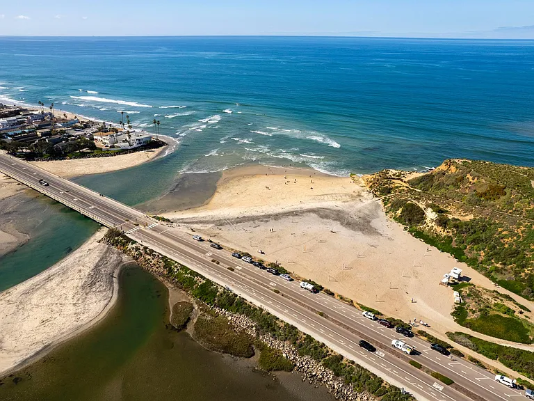 We are located between 26th & 27th Streets in Del Mar! Right across the street from the beach! Easy walk to dog beach or restaurants!