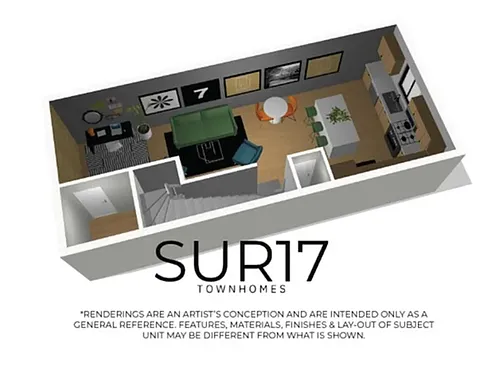 Floor plan NORTE
