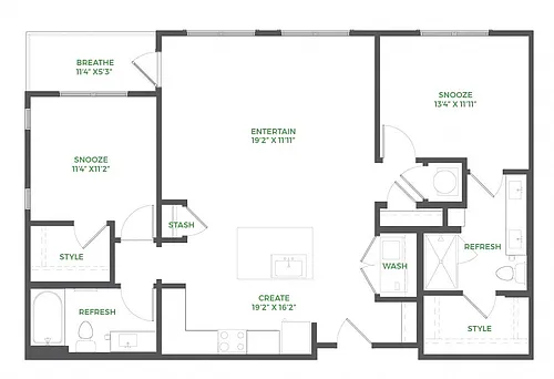 Floor plan B4