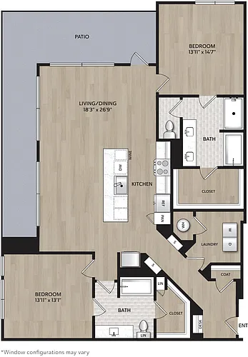 Floor plan P1