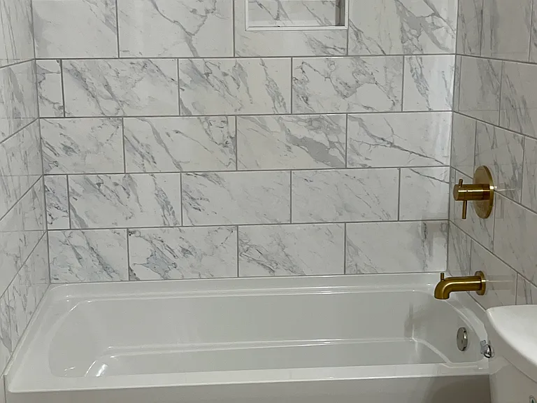 Newly Renovated Bathroom and Fixtures