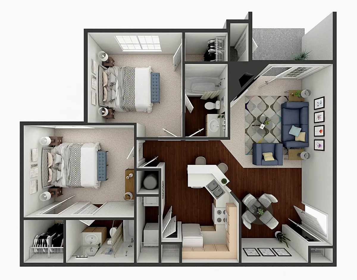 Floor plan The Llano