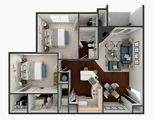 Floor plan The Llano