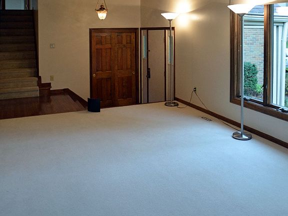 Step up into the living room