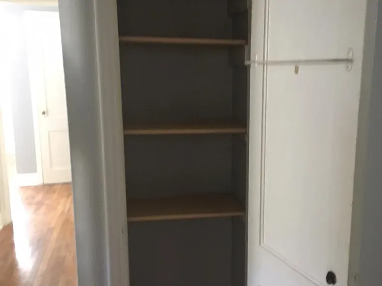 Hall linen closet