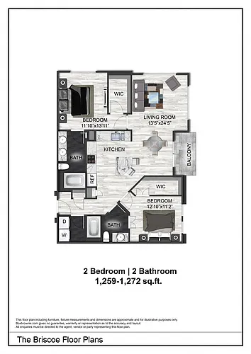 Floor plan Rosewood