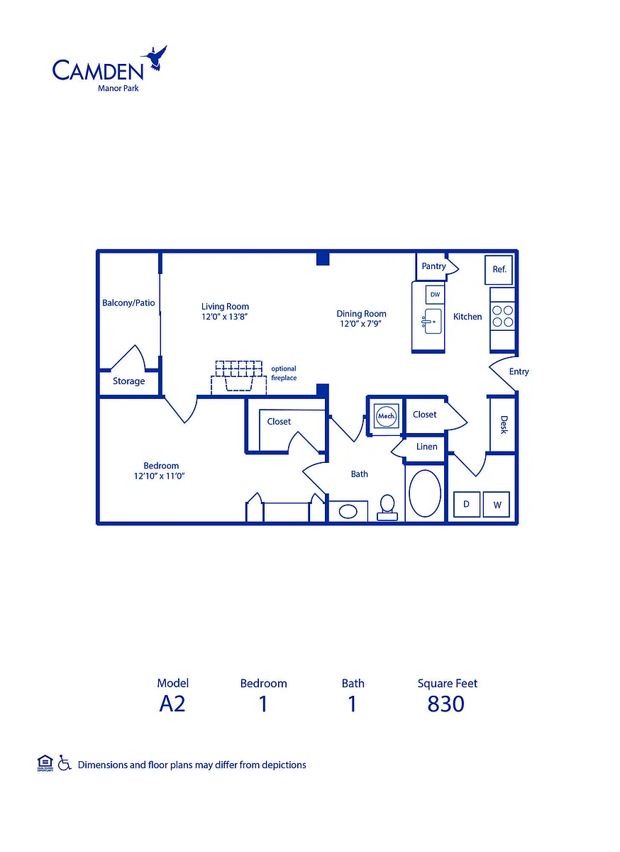 Floor plan A2