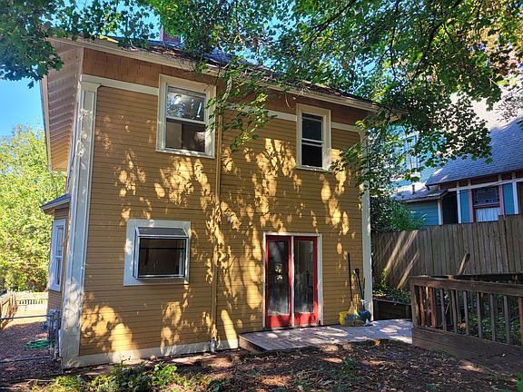 Rear of the house.