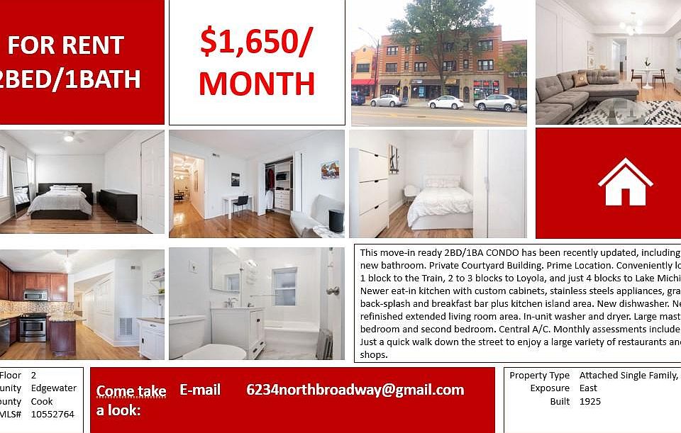 1st image of 6234 N Broadway St #2B