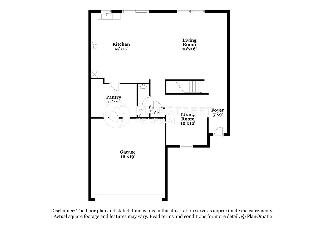 Floor Plan - 1199 N Aberdeen Dr
