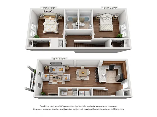 Floor plan Park Springs
