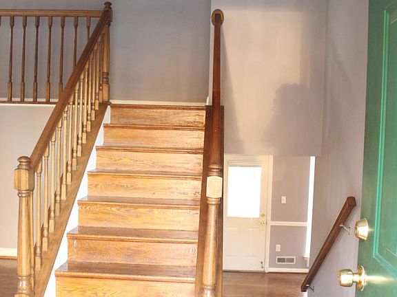 Main staircase on entry