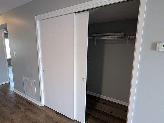 Living room storage closet