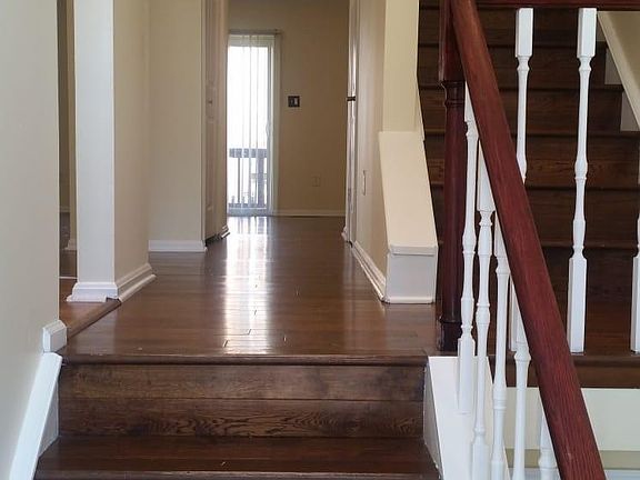 Wood Floor Entrance