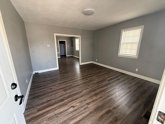 Living room looking into dining room